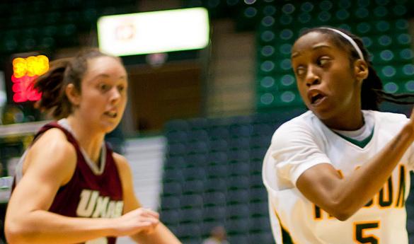 Taleia Moton carried her team to a70-68 overtime win Sunday afternoon with a 31-point performance (John Powell).