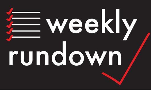 Weekly Rundown: 5 events for your week