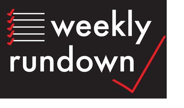 Weekly Rundown: 5 events for your week