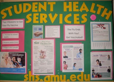 Student Health Services helps the Mason community survive flu season (photo courtesy of Audrey Mattaino).