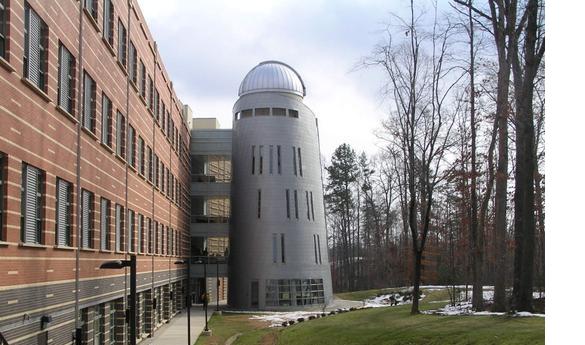 The observatory will hold informal stargazing sessions open to all members of the public (Photo courtesy of George Mason University).