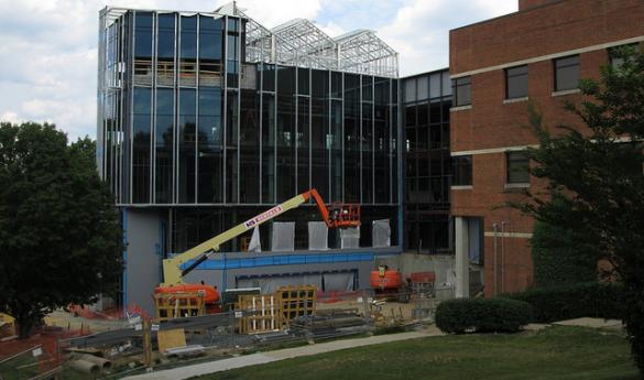 Construction between Exploratory and Planetary Hall is expected to be completed by summer of 2013 (photo courtesy of Mark Plummer/Flickr).