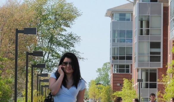The university is exploring options for on-campus student growth and expansion of the online graduate program (photo courtesy of George Mason University).