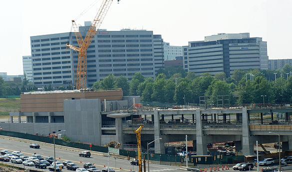 Students are proposing temporary developments to improve the area around the new SIlver Line Metro stations (photo courtesy of Wikimedia Commons).
