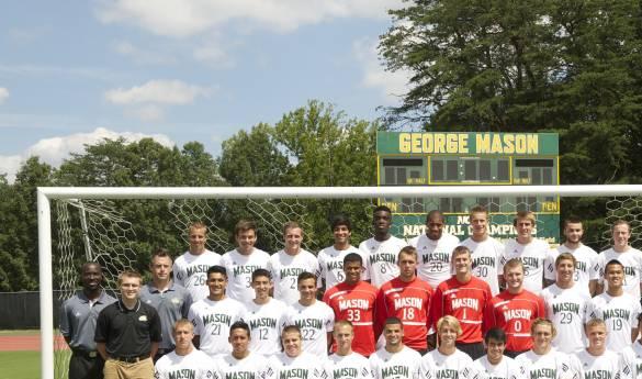 Mason men's soccer returns 22 players from last season's team (Photo courtesy of Mason Athletics). 