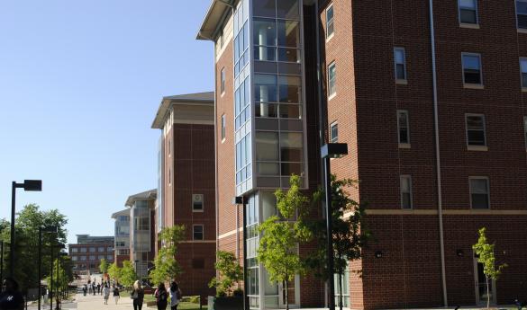 New security focuses on securing the interior and exterior of residence halls (Photo courtesy of Mason Housing). 