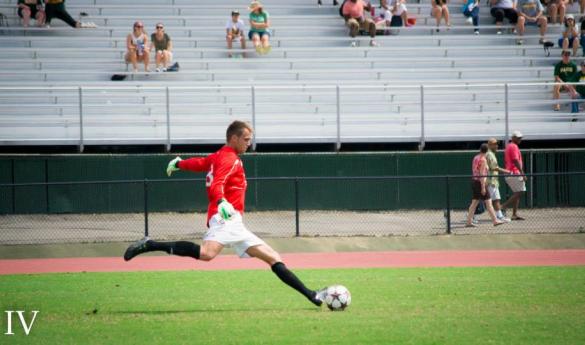 Kraus has adapted to the American style of soccer after learning the sport in his native Germany (Photo by Gopi Raghu). 