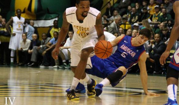 Sherrod Wright tallied 13 points but got into foul trouble early on against Lamar (photo by John Irwin). 