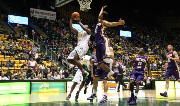 Mason is coming off of a 76-70 win against Northern Iowa (photo by John Irwin). 