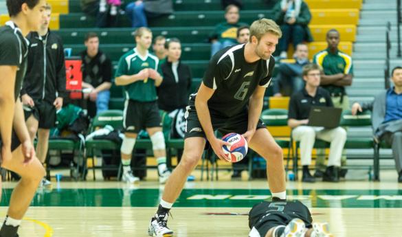 Mason won the second set against St. Francis on Friday, but ultimately fell in the match 3-1 sets (photo by Maurice Jones). 