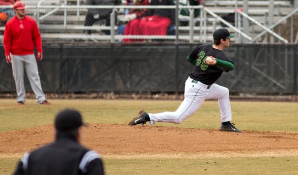 Mason defeats Hartford in Game 1 on Saturday, 1-0 (photo by Maurice Jones). 